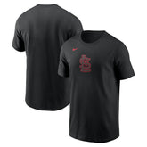 St. Louis Cardinals Color Pop T-Shirt Black