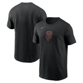 San Francisco Giants Color Pop T-Shirt Black