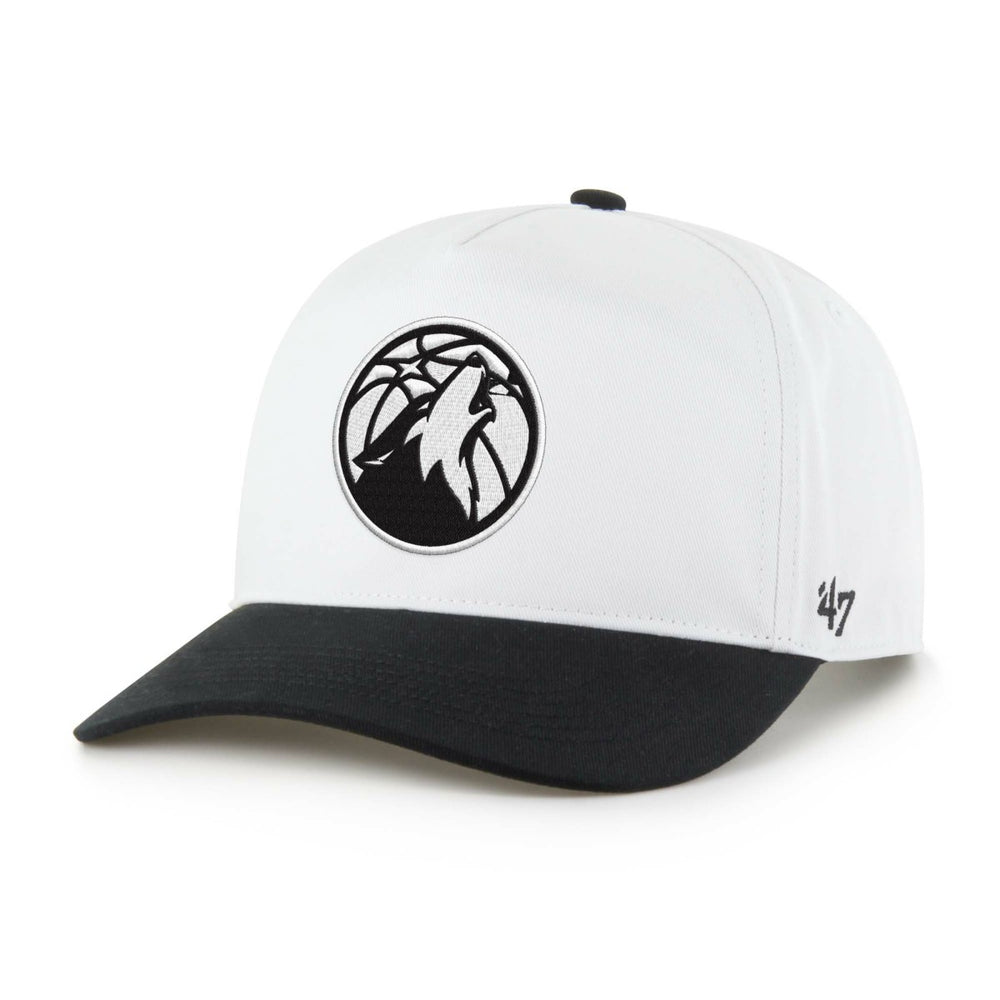 Minnesota Timberwolves '47 Black & White Hitch Adjustable Hat for sale