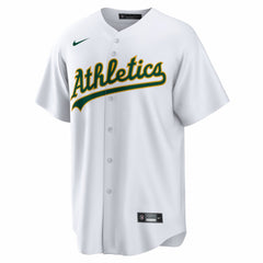 Nick Kurtz Athletics Home Replica Player Jersey White