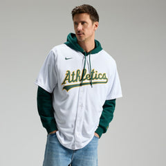 Nick Kurtz Athletics Home Replica Player Jersey White