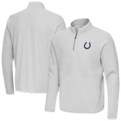 Indianapolis Colts Antigua Step Up Quarter-Zip Pullover - Gray outlet