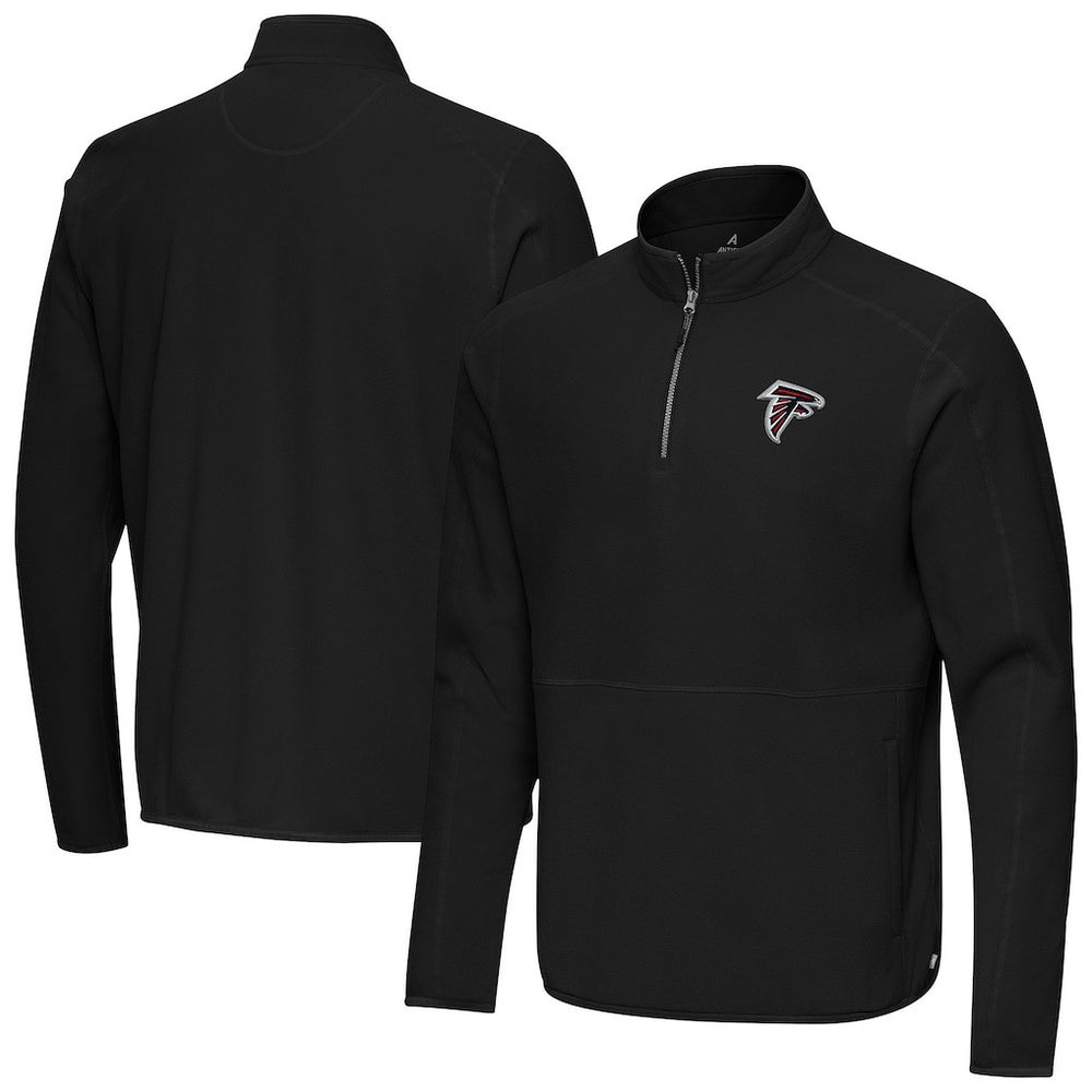 Atlanta Falcons Antigua Step Up Quarter-Zip Pullover - Black online