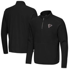 Atlanta Falcons Antigua Step Up Quarter-Zip Pullover - Black online