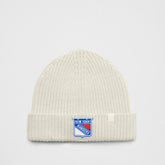 New York Rangers lululemon Unisex Close-Fit Wool-Blend Ribbed Beanie - Heathered Bone