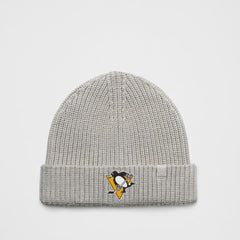 Pittsburgh Penguins lululemon Unisex Close-Fit Wool-Blend Ribbed Beanie - Heathered Gull Grey