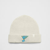 St. Louis Blues lululemon Unisex Close-Fit Wool-Blend Ribbed Beanie - Heathered Bone