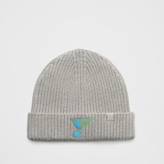 St. Louis Blues lululemon Unisex Close-Fit Wool-Blend Ribbed Beanie - Heathered Gull Grey