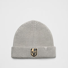 Vegas Golden Knights lululemon Unisex Close-Fit Wool-Blend Ribbed Beanie - Heathered Gull Grey
