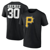 Paul Skenes Pittsburgh Pirates Player Name & Number T-Shirt Black