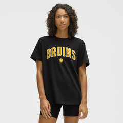 Boston Bruins lululemon Women's All Yours Organic Cotton T-Shirt - Black T-shirts