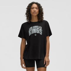 Los Angeles Kings lululemon Women's All Yours Organic Cotton T-Shirt - Black T-shirts
