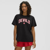 New Jersey Devils lululemon Women's All Yours Organic Cotton T-Shirt - Black T-shirts