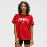 Detroit Red Wings lululemon Women's All Yours Organic Cotton T-Shirt - True Red T-shirts