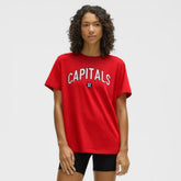 Washington Capitals lululemon Women's All Yours Organic Cotton T-Shirt - True Red T-shirts