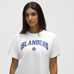 New York Islanders lululemon Women's All Yours Organic Cotton T-Shirt - White T-shirts