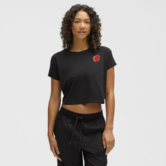 Calgary Flames lululemon Women's Cates T-Shirt - Black T-shirts
