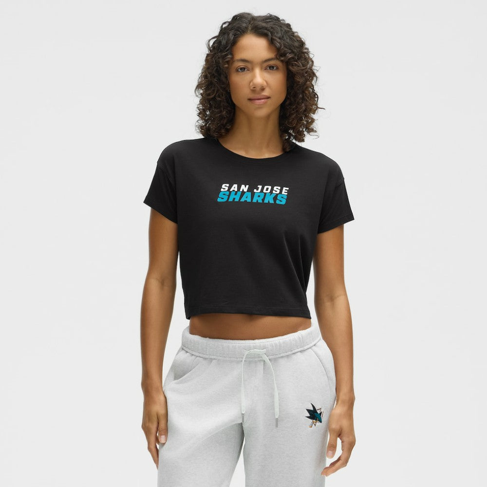 San Jose Sharks lululemon Women's Cates T-Shirt - Black T-shirts