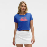 New York Rangers lululemon Women's Cates T-Shirt - Blue T-shirts