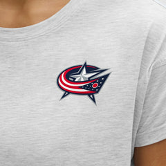Columbus Blue Jackets lululemon Women's Cates T-Shirt - Heathered Core Ultra Light Grey T-shirts