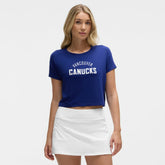 Vancouver Canucks lululemon Women's Cates T-Shirt - Larkspur T-shirts