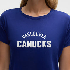 Vancouver Canucks lululemon Women's Cates T-Shirt - Larkspur T-shirts