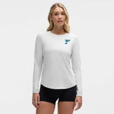 St. Louis Blues lululemon Women's Love Long Sleeve T-Shirt - Heathered Core Ultra Light Grey T-shirts