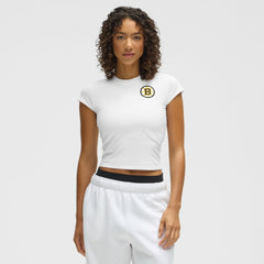 Boston Bruins lululemon Women's Baby T-Shirt - White T-shirts