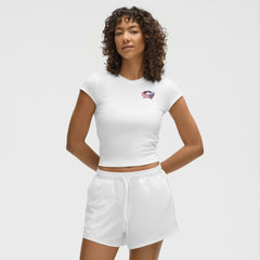 Columbus Blue Jackets lululemon Women's Baby T-Shirt - White T-shirts