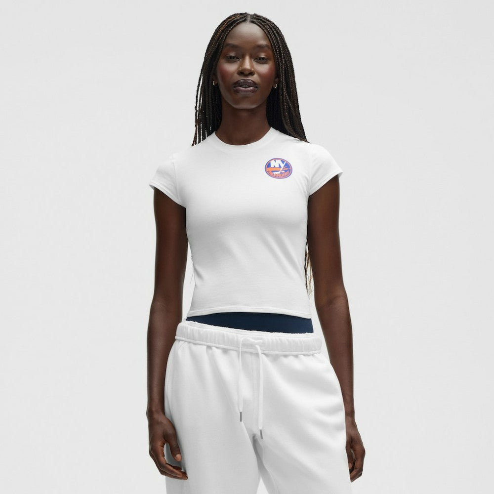 New York Islanders lululemon Women's Baby T-Shirt - White T-shirts