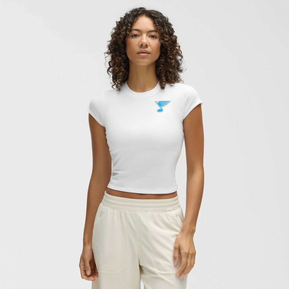 St. Louis Blues lululemon Women's Baby T-Shirt - White T-shirts