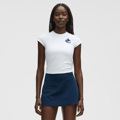 Vancouver Canucks lululemon Women's Baby T-Shirt - White T-shirts