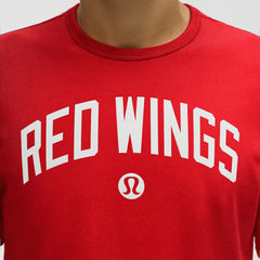 Detroit Red Wings lululemon Organic Cotton Classic-Fit T-Shirt - True Red T-shirts