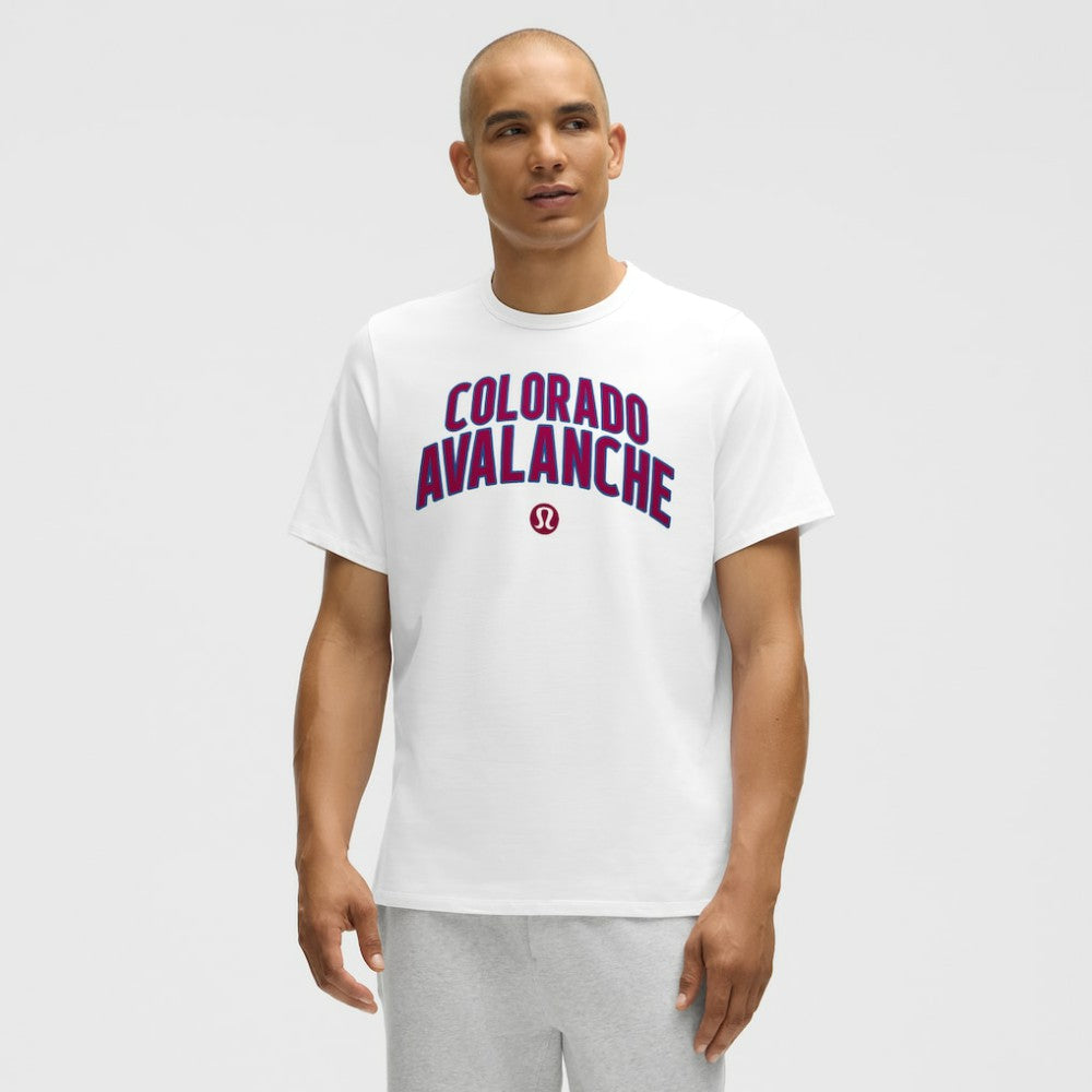 Colorado Avalanche lululemon Organic Cotton Classic-Fit T-Shirt - White T-shirts