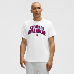 Colorado Avalanche lululemon Organic Cotton Classic-Fit T-Shirt - White T-shirts
