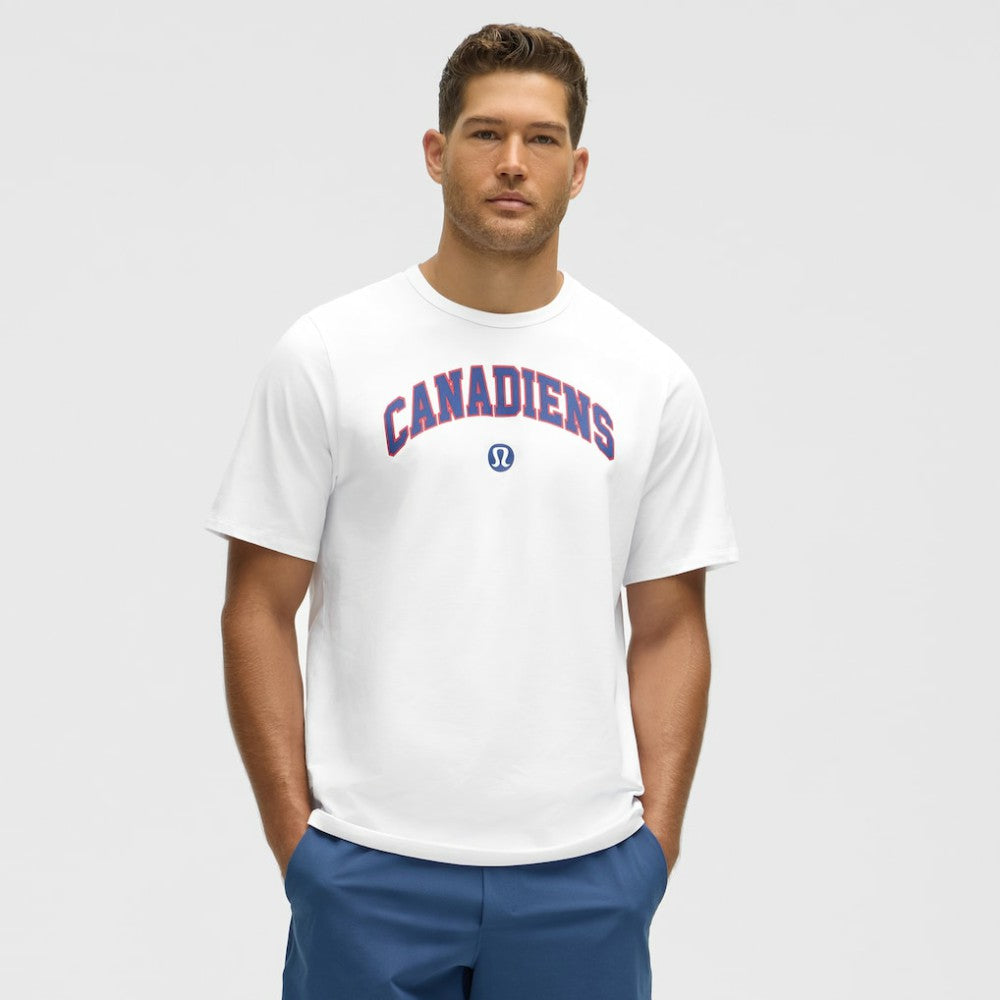 Montreal Canadiens lululemon Organic Cotton Classic-Fit T-Shirt - White T-shirts