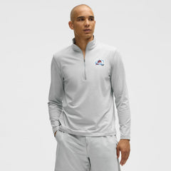 Colorado Avalanche lululemon Soft Jersey Half-Zip Pullover - Heather Gray Jerseys