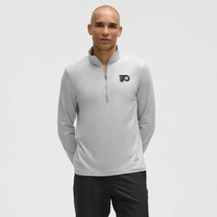 Philadelphia Flyers lululemon Soft Jersey Half-Zip Pullover - Heather Gray Jerseys