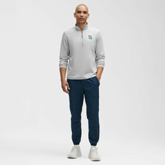 Seattle Kraken lululemon Soft Jersey Half-Zip Pullover - Heather Gray Jerseys
