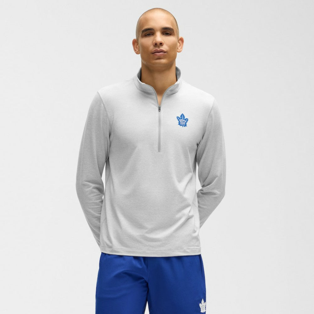 Toronto Maple Leafs lululemon Soft Jersey Half-Zip Pullover - Heather Gray Jerseys