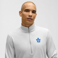 Toronto Maple Leafs lululemon Soft Jersey Half-Zip Pullover - Heather Gray Jerseys