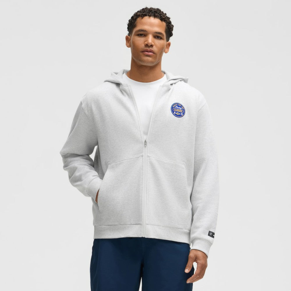 Buffalo Sabres lululemon Steady State Full-Zip Hoodie - Heathered Core Ultra Light Grey Hoodies