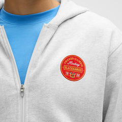 Chicago Blackhawks lululemon Steady State Full-Zip Hoodie - Heathered Core Ultra Light Grey Hoodies