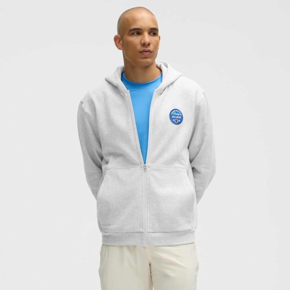 Colorado Avalanche lululemon Steady State Full-Zip Hoodie - Heathered Core Ultra Light Grey Hoodies