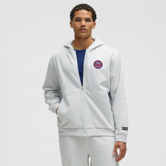 Columbus Blue Jackets lululemon Steady State Full-Zip Hoodie - Heathered Core Ultra Light Grey Hoodies