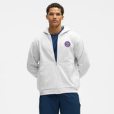 Edmonton Oilers lululemon Steady State Full-Zip Hoodie - Heathered Core Ultra Light Grey Hoodies