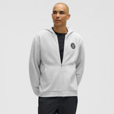 Los Angeles Kings lululemon Steady State Full-Zip Hoodie - Heathered Core Ultra Light Grey Hoodies