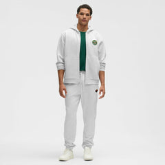Minnesota Wild lululemon Steady State Full-Zip Hoodie - Heathered Core Ultra Light Grey Hoodies