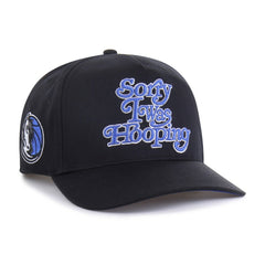 Dallas Mavericks Brand Seen by '47 Sorry I Was Hooping Hitch Adjustable Hat sale - Black for sale