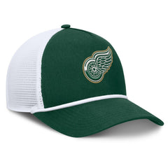 Detroit Red Wings Fanatics Bermuda A-Frame Adjustable Hat - Green/White Hats